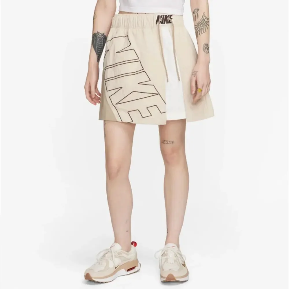 Nike Sportswear x Nike United WWC Tracksuit Skirt in Cream / Brown, Size XXL